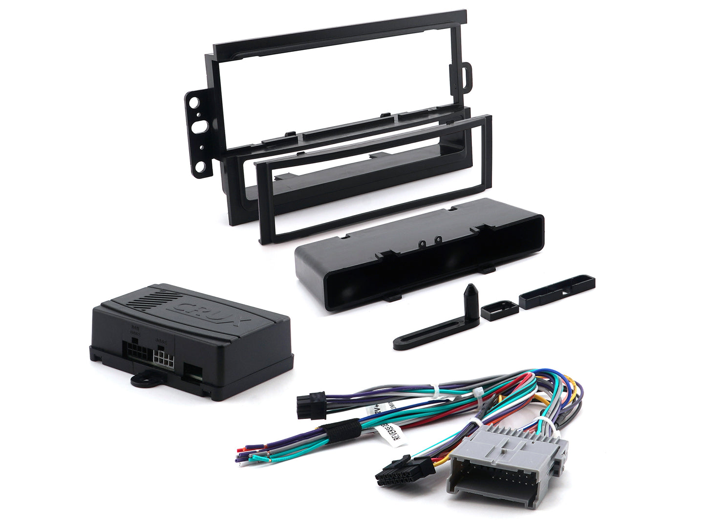DKGMC2S CRUX with Single DIN Dasjh Kit for GM Class II Vehicles with Amplified  and Non Amplified Systems