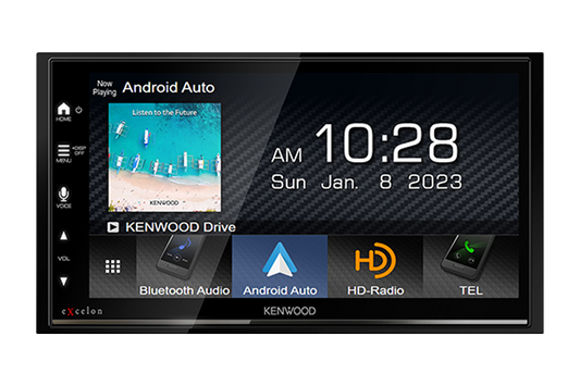 KENWOOD EXCELON MULTIMEDIA MECHLESS HEADUNIT