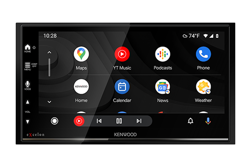 KENWOOD EXCELON MULTIMEDIA MECHLESS HEADUNIT