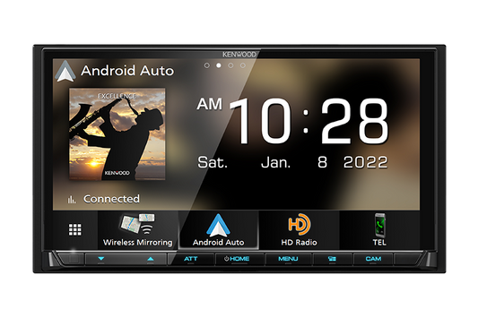 KENWOOD EXCELON MECHLESS MULTIMEDIA HEADUNIT