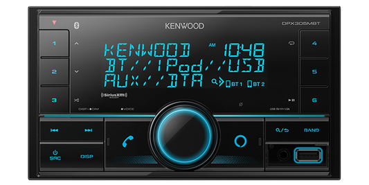 KENWOOD DOUBLE DIN MECHLESS HEADUNIT