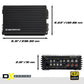 DX-A1005 DB Drive DX Amplifier (4 x 80W + 1 x 200W Rated - Class D 5-Channel)
