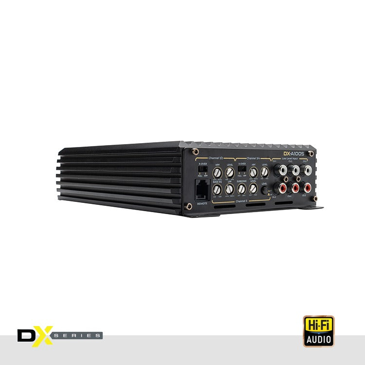DX-A1005 DB Drive DX Amplifier (4 x 80W + 1 x 200W Rated - Class D 5-Channel)