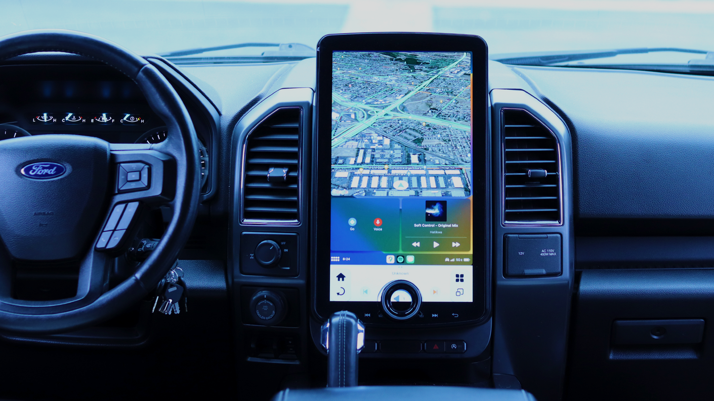 LINKSWELL GEN XL T-STYLE FORD F-SERIES PICKUP 15.6 2K HD SCREEN RADIO