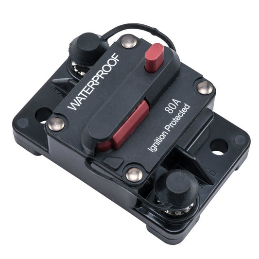 E-CB80MR  INSTALLBAY 80A WATER RESISTANT CIRCUIT BREAKER