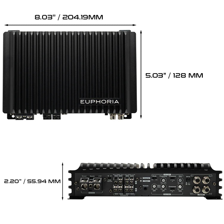 Euphoria EA 4-CHANNEL 300W CLASS D AMPLIFIER