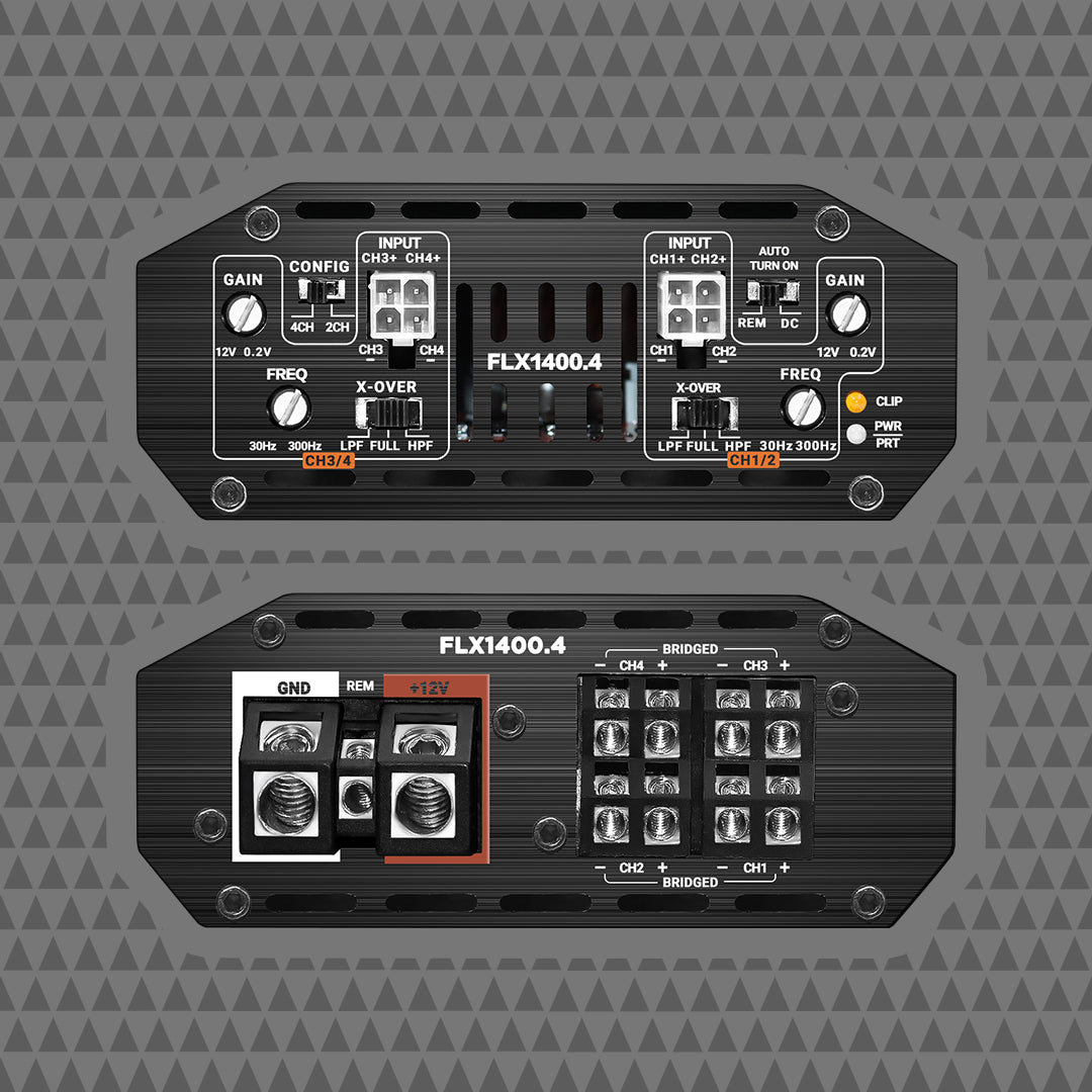 FLX1400.4 CICADA AUDIO 350w x 4CH AMPLIFIER