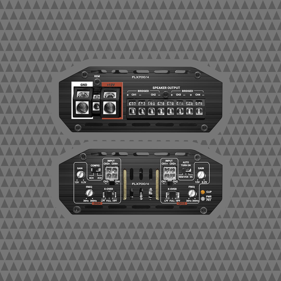 FLX700.4 CICADA FLX PRO 4-CHANNEL 700W CLASS D AMPLIFIER