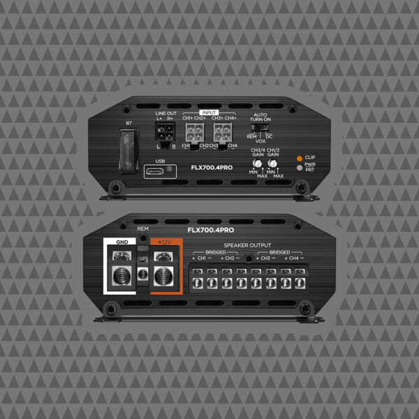 FLX700.4PRO CICADA AUDIO 175 W X 4CH DSP PRO AMPLIFIER