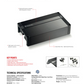 FPX4.800 FOCAL CLASS D 4/3/2 CH AMP, 4X120@4OHMS, 4X185@2OHMS, 2X370@4OHMS BRIDGED