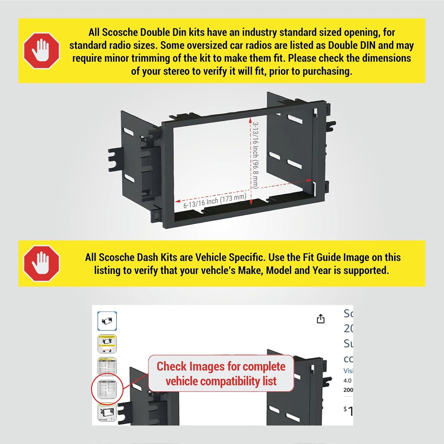 GM1590DDB 92-12 GM/IMPORT Double Din DASH Kit