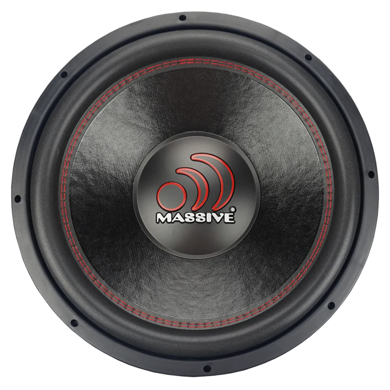 Massive Audio 15" 700 Watts RMS Dual 4 Ohm Subwoofer