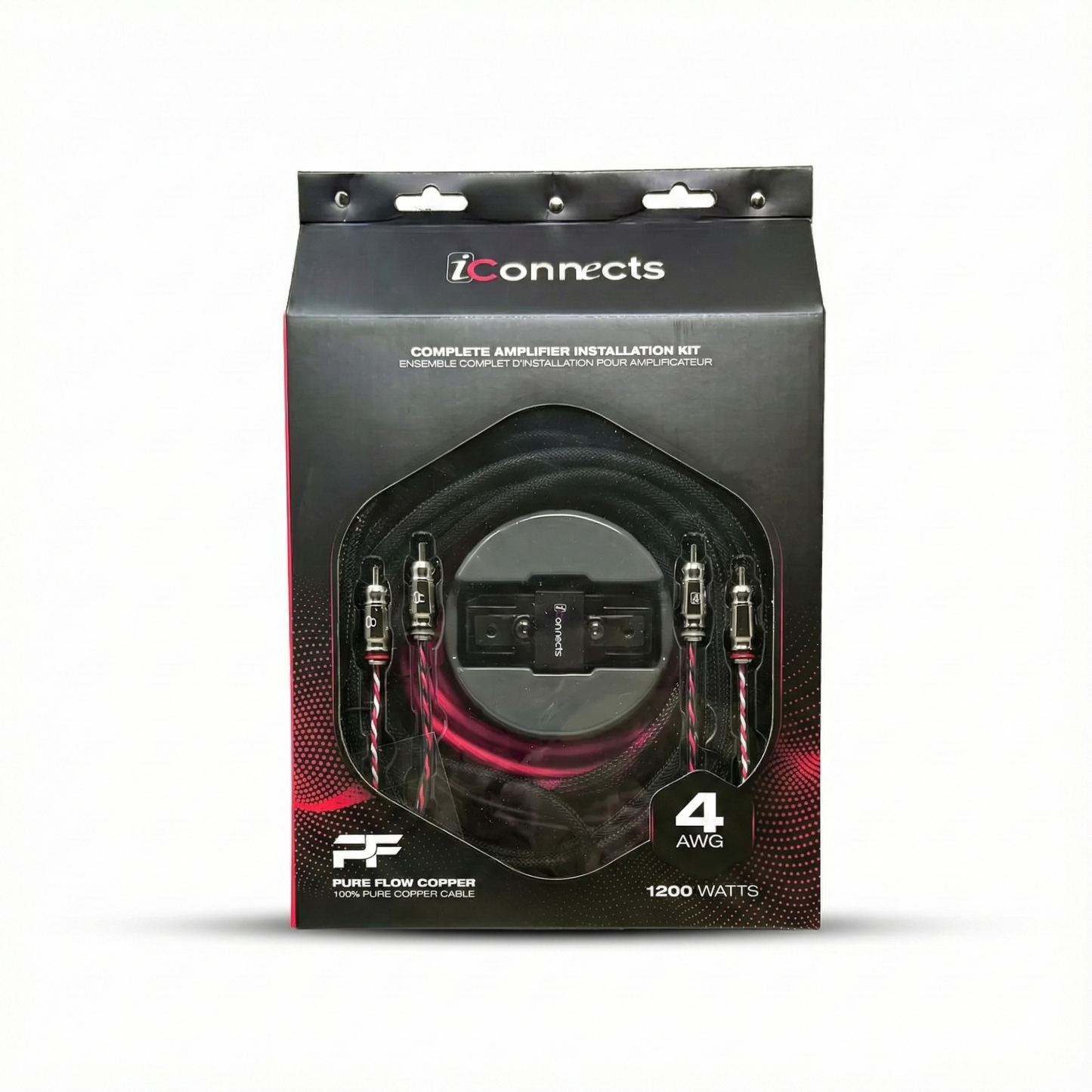 ICPRO1200K iConnects Pro 4 AWG 1200W Amplifier Kit