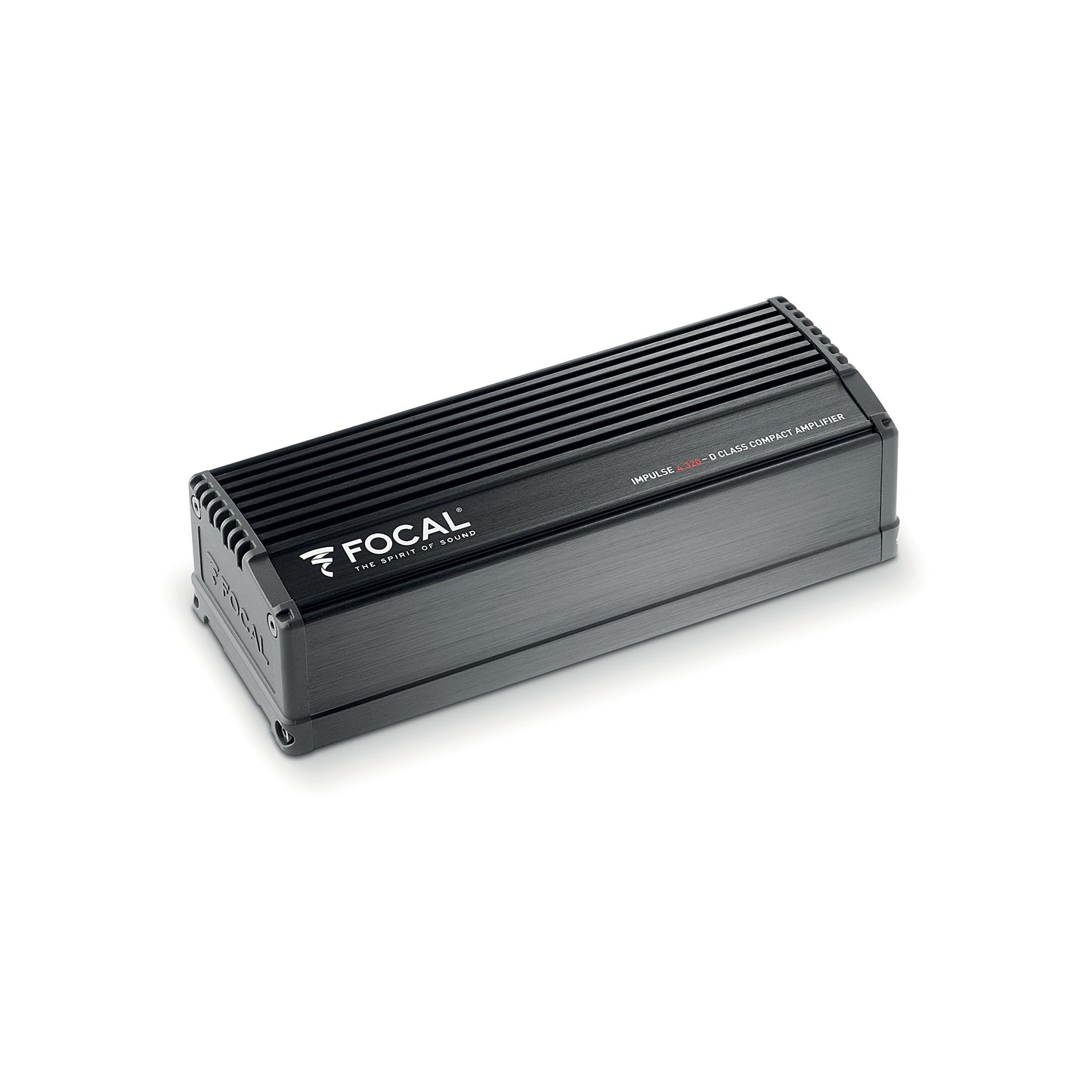 IMPULSE4.320 FOCAL ULTRA SMALL CLASS D 4/3/2 CH AMP, 4X55W@4OHMS, 4X80W@2OHMS, 2X160W@4OHMS BRIDGED