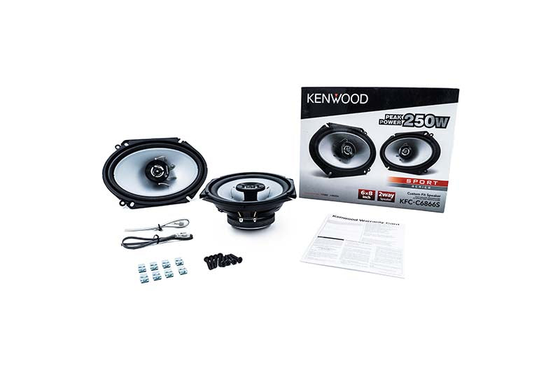 KENWOOD 6X8 SPORT SERIES 2-WAY SPEAKERS