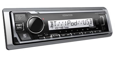 KMR-M332BT KENWOOD MARINE DIGITAL MEDIA RECEIVER (AM/FM/USB/BT/SIRIUS XM READY)