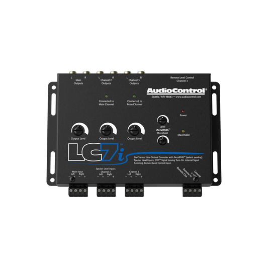 LC7i Audiocontrol Six Channel Line Output Converter with AccuBASS