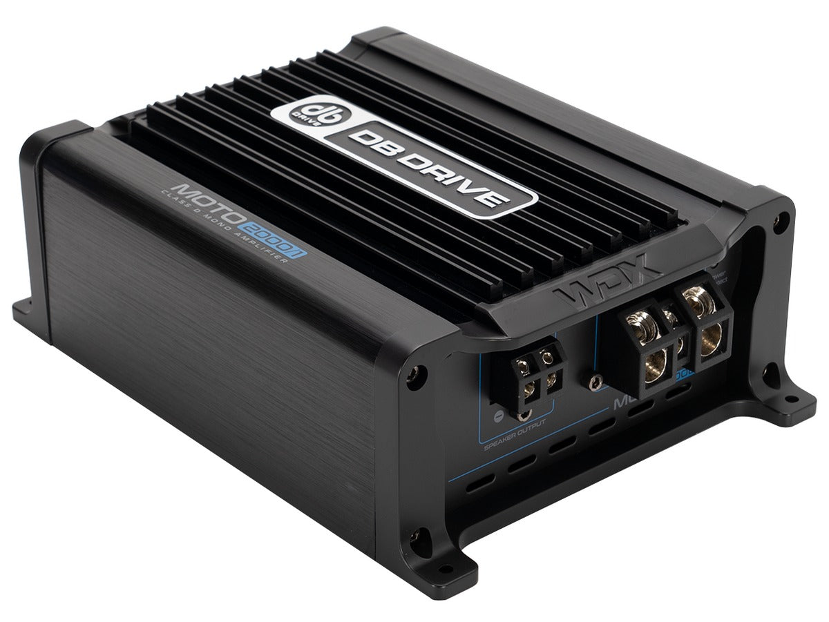 MOTO2000/1 DB Drive WDX MOTO Mini Marine Amplifier (2000W Rated - Class D Monoblock)