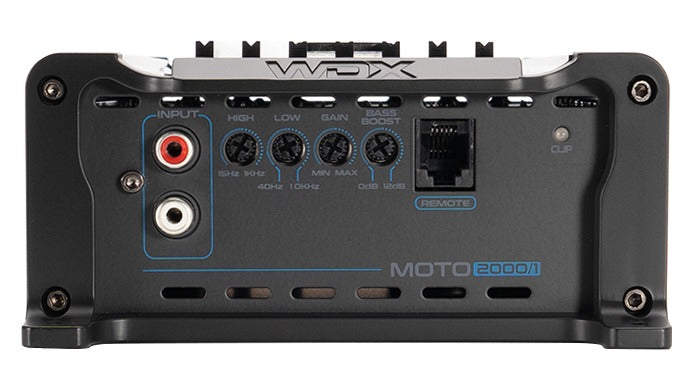 MOTO2000/1 DB Drive WDX MOTO Mini Marine Amplifier (2000W Rated - Class D Monoblock)