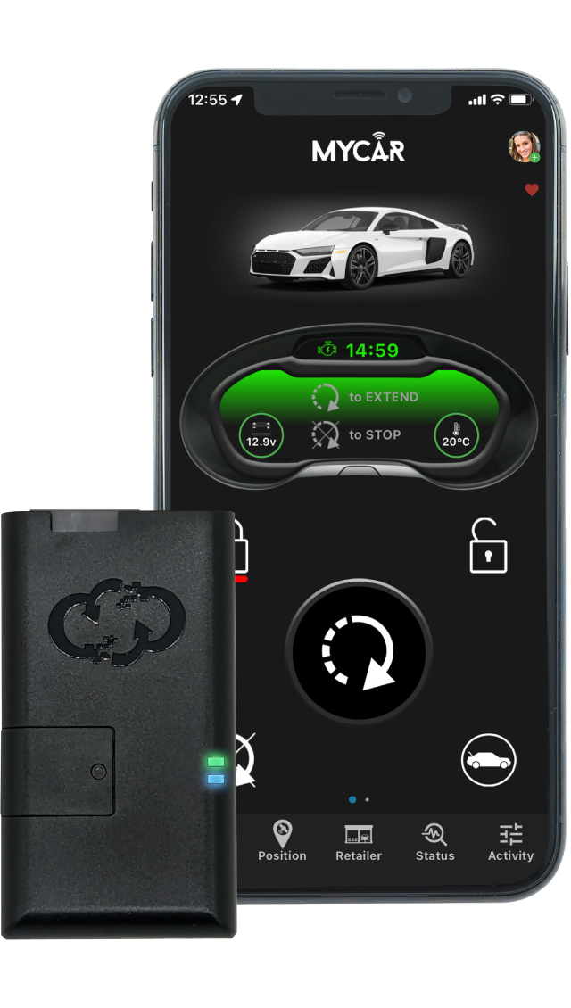 2-Way MyCar2 Remote Car Starter w/ Mobile Application (Installation Included)