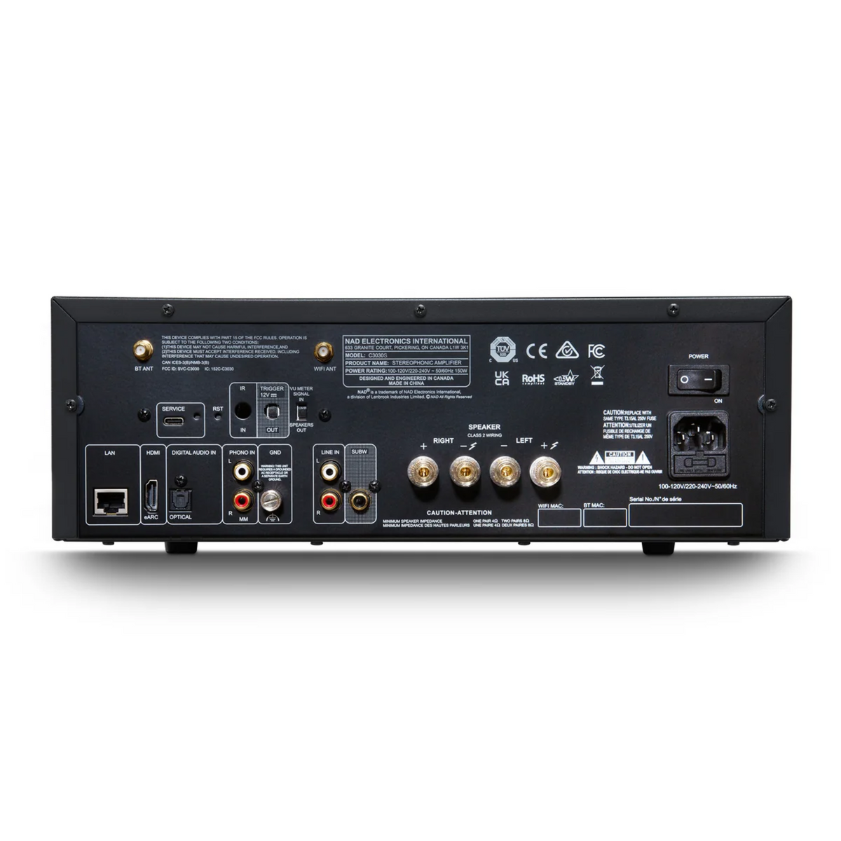 NAD C 3030S STEREO INTEGRATED AMPLIFIER