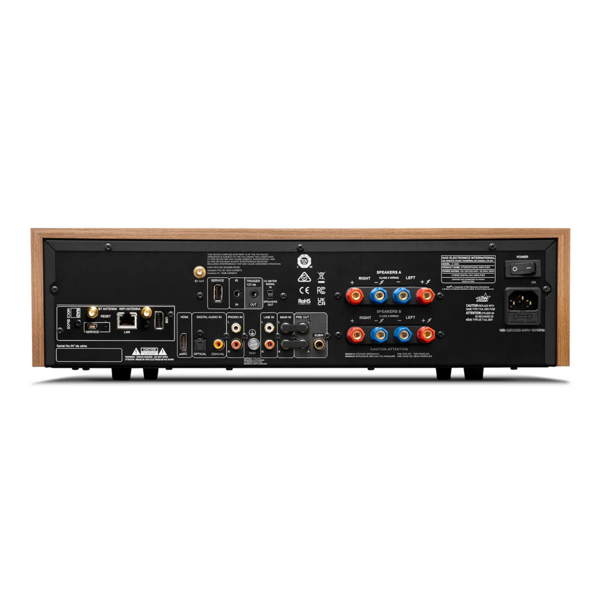 NAD C 3050 BluOS STEREOPHONIC AMPLIFIER