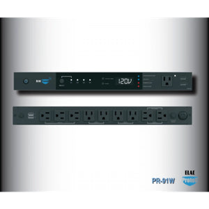 ELAC ProteK PR-91W 10 Outlet Smart Component Surge Protector with Wi-Fi and USB
