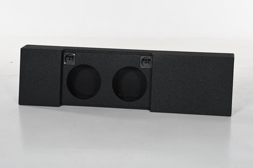 QBomb Enclosure (Dual 10" - Ford F150 Super Crew + F250 / F350 Super Duty)