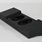FORD F150 SUPER CREW/17-UP F250/350 DUAL 12" DOWNFIRING UNDERSEAT PORTED SUBWOOFER ENCLOSURE 09-18