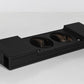 FORD F150 SUPER CREW/17-UP F250/350 DUAL 12" DOWNFIRING UNDERSEAT PORTED SUBWOOFER ENCLOSURE 09-18