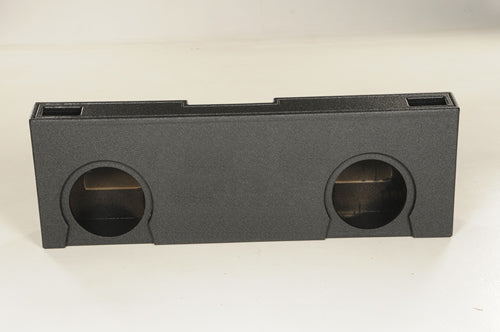 QBomb Enclosure (Dual 10" - Sierra / Silverado Crew Cab '07 - '13)