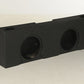 Q Bomb Sierra/silverado Dual 12" Ported Subwoofer Enclosure 07-13