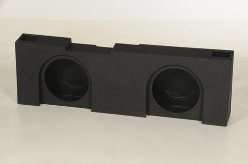 QBGMC142124DR 14-UP SIERRA/SILVERADO CREWCAB DUAL 12" VENTED SUB BOX (1CU.FT/SUB)
