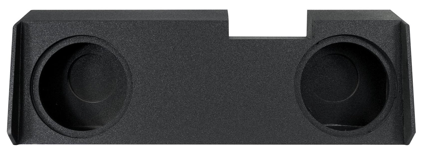 Qbomb 19-Up Sierra/silverado Crew/dbl Cab Dual 10" Enclosure (0.92 Cuft per Sub)