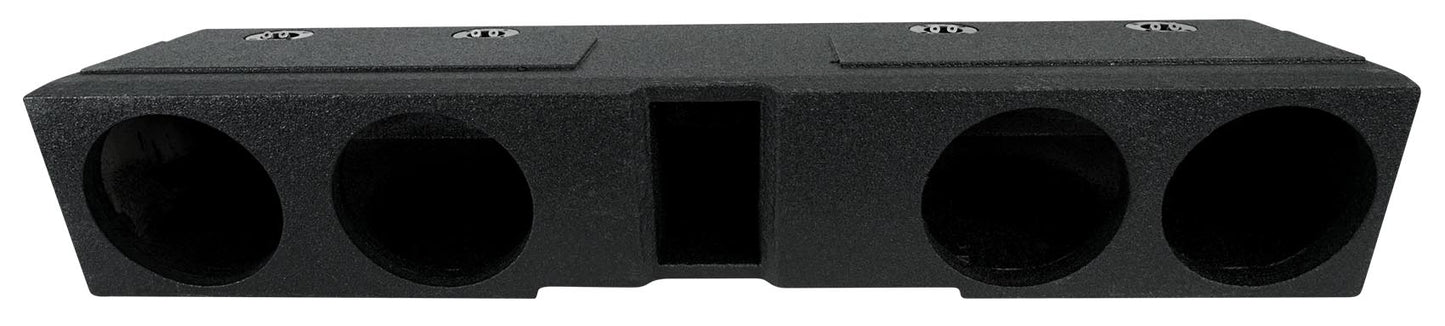 QBomb Enclosure (Quad 6.5" - Sierra / Silverado Crew Cab '07 - '20)