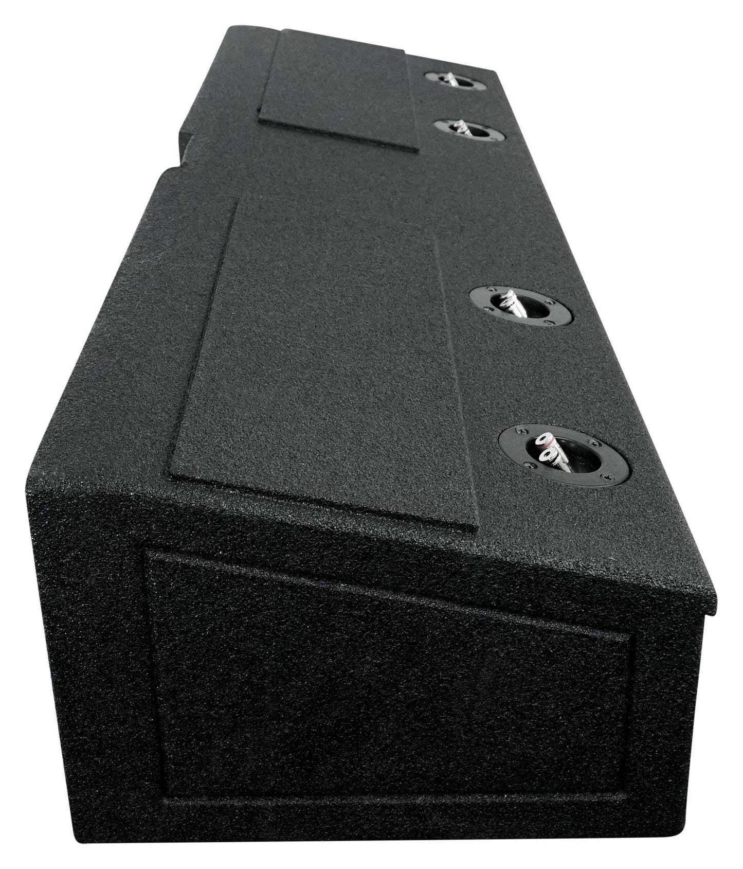 QBomb Enclosure (Quad 8" - Ford F150 Super Crew + F250 / F350 Super Duty)