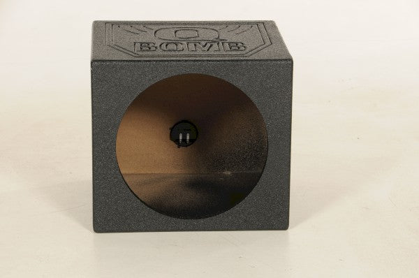 Q Bomb Dual 12" Subwoofer Sealed Enclosure (1.22 Cuft.)