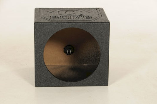Q Bomb Dual 12" Subwoofer Sealed Enclosure (1.22 Cuft.)