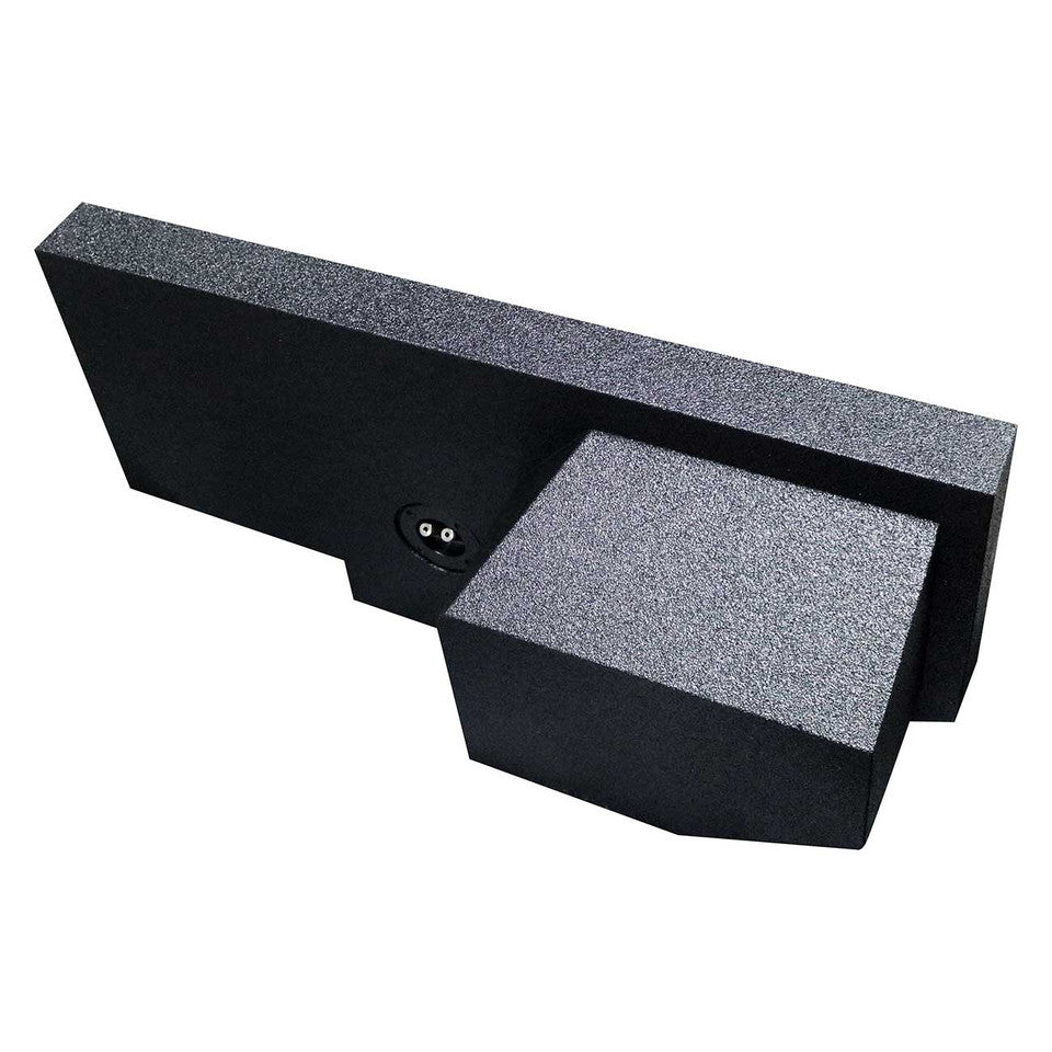 QBomb Enclosure (Single 10" - Sealed - Dodge Ram Quad Cab '02 - up)