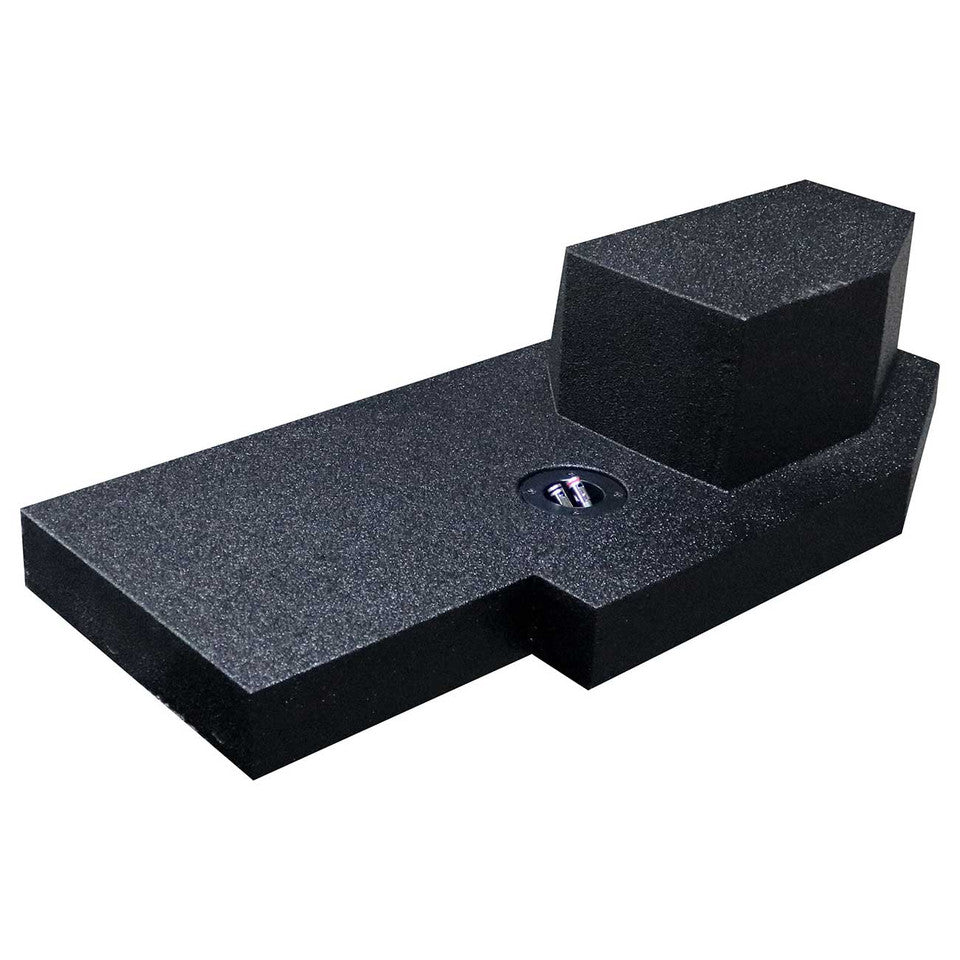 QBomb Enclosure (Single 10" - Sealed - Dodge Ram Quad Cab '02 - up)