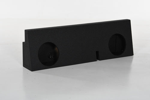 QBomb Enclosure (Dual 10" - Toyota Tacoma Double Cab '05 - up)