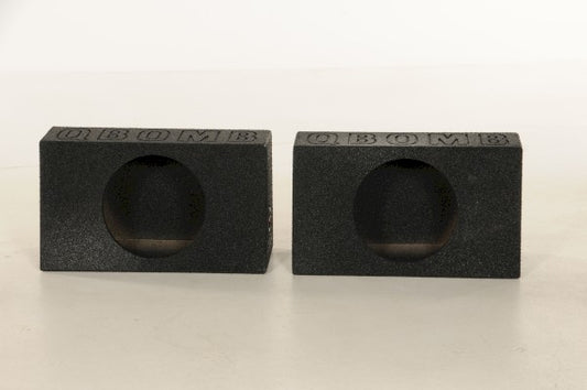QBomb Universal Enclosure (Single 12" - Sealed - Truck Style - Pair)