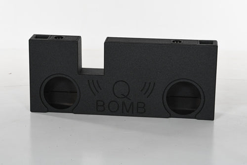 QBomb Enclosure (Dual 10" - Toyota Tundra Double Cab '07 - up)