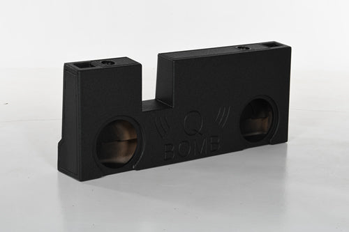 QBomb Enclosure (Dual 10" - Toyota Tundra Double Cab '07 - up)