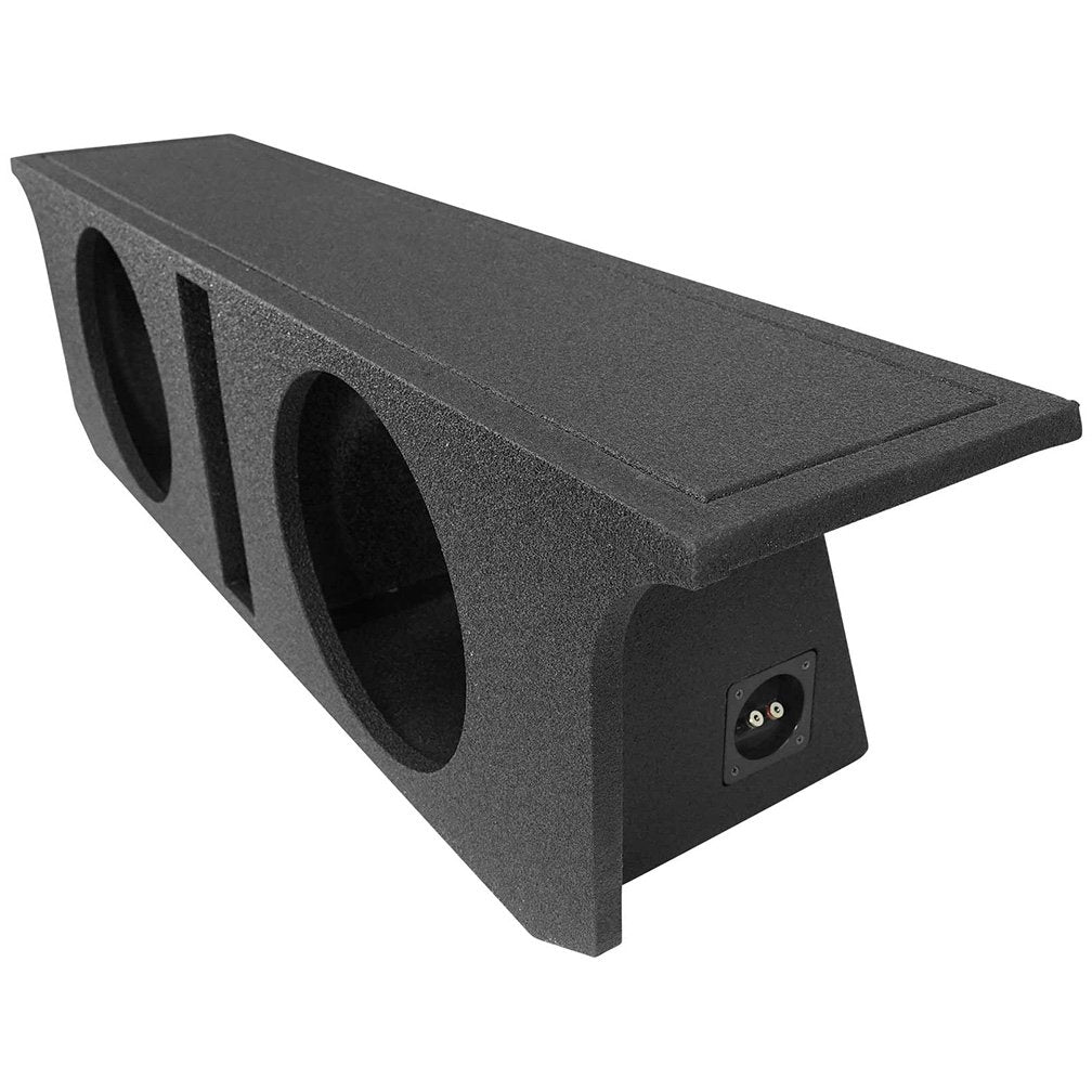QBomb Dual 12" Vented Jeep Wrangler 4-Door (07-16)