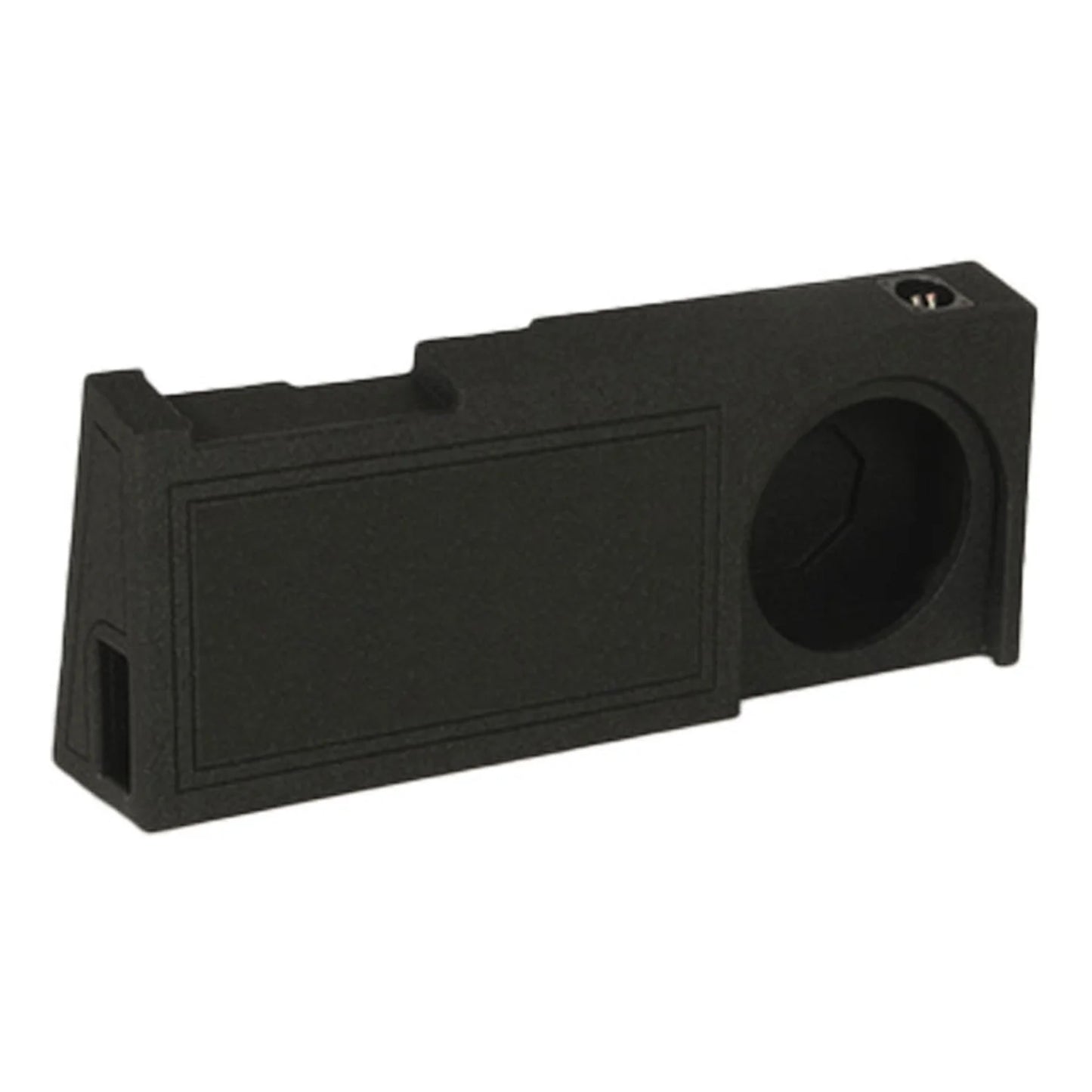Qbomb Sierra/silverado Crew Cab Single 10" Underseat Subwoofer Enclosure 14-18