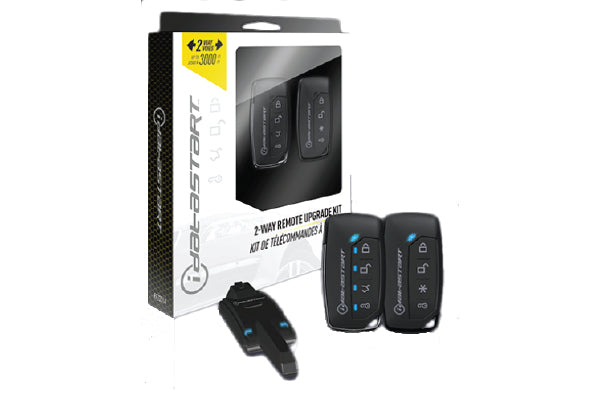 Idatastart 2 Way Remote Car Starter W/ Two 3000 Ft Range Remotes (Installation included)