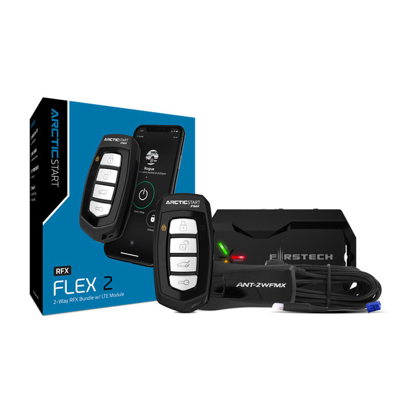 RFX-AR2WG14-FM Artic Start 2 way G14 Remote Starter with Dronemobile