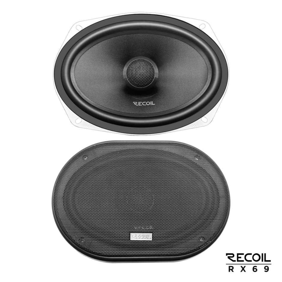 RX69 - Recoil Echo Pro Series 6x9" 2-way Coaxial Speakers (90WRMS)