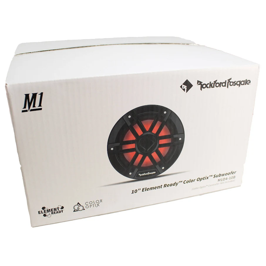 Rockford Fosgate 10" Color Optix Marine Subwoofer